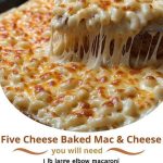 Ultimate Five Cheese Baked Mac & Cheese