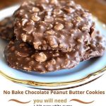 Chocolate Peanut Butter Cookies Recipe